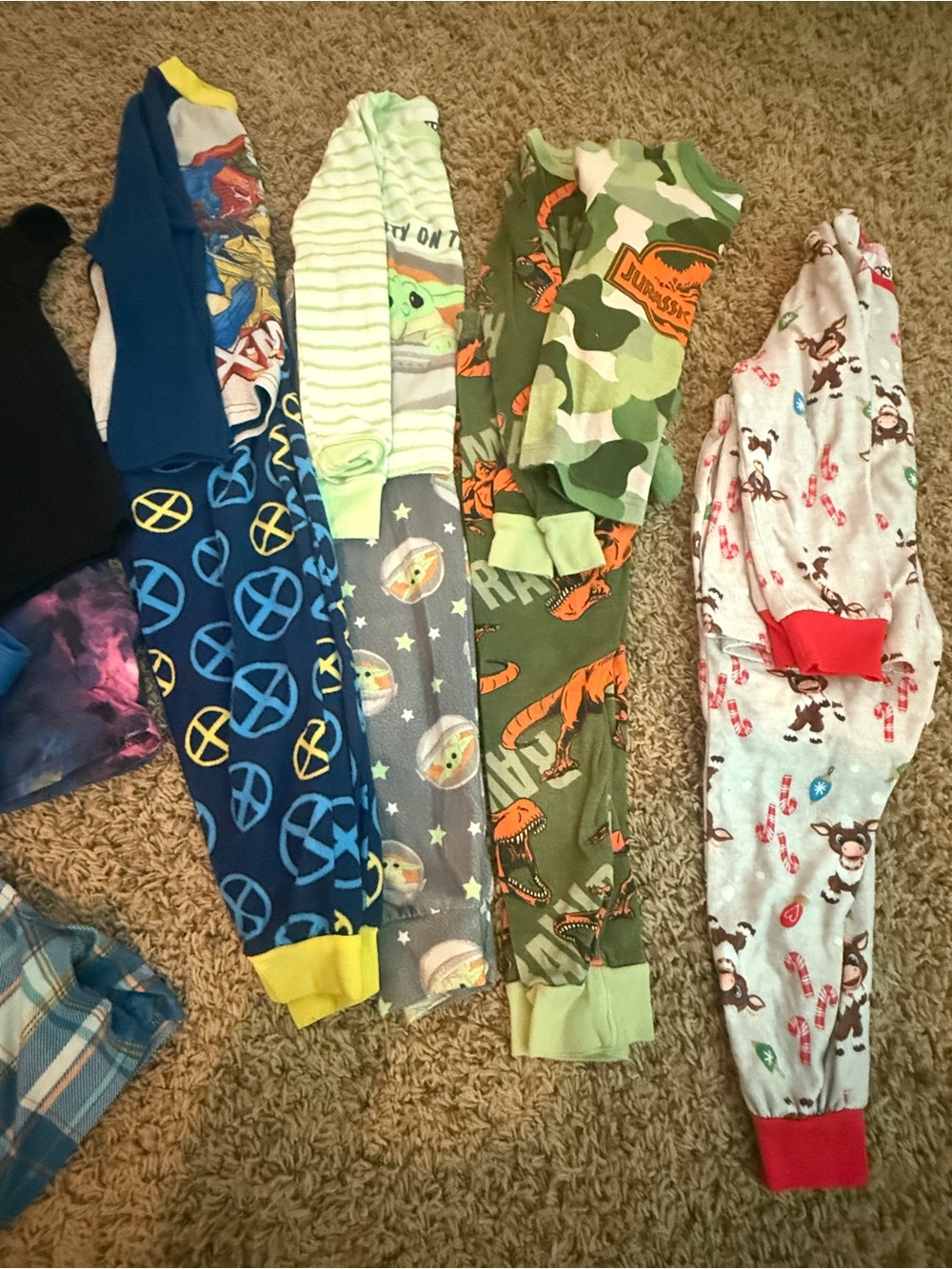 6 Pairs of Kids Pajamas